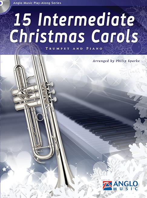 15 Intermediate Christmas Carols pro trubku a klavír